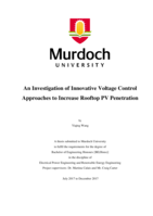 An investigation of innovative voltage control approaches to increase Rooftop PV penetration