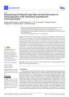 Repurposing N-doped grape marc for the fabrication of supercapacitors with theoretical and machine learning models