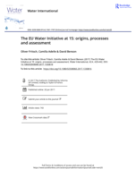 The EU Water Initiative at 15: Origins, processes and assessment