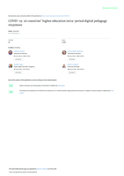 COVID-19: 20 countries’ higher education intra-period digital pedagogy responses
