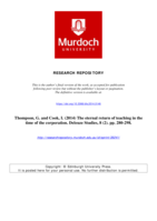 The eternal return of teaching in the time of the corporation