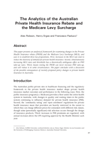 The Analytics of the Australian Private Health Insurance Rebate and the Medicare Levy Surcharge