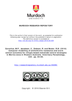 Computer modelling of anthelmintic resistance and worm control outcomes for refugia-based nematode control strategies in Merino ewes in Western Australia