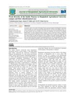 Weed diversity of the family Poaceae in Bangladesh Agricultural University campus and their ethnobotanical uses