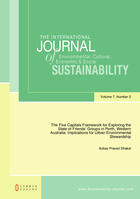 The five capitals framework for exploring the state of friends' groups in Perth, Western Australia: Implications for urban environmental stewardship