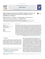 High throughput sequencing of small RNA component of leaves and inflorescence revealed conserved and novel miRNAs as well as phasiRNA loci in chickpea