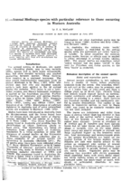 Annual Medicago species with particular reference to those occurring in Western Australia