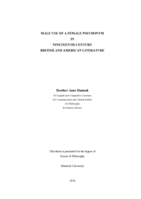 Male use of a female pseudonym in nineteenth-century British and American literature