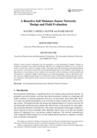A reactive soil moisture sensor network: Design and field evaluation