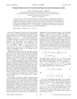 Truncated dipole series in the electron-hydrogen and positron-hydrogen systems