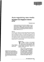 Auto-regulating New Media