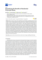 Quantifying the benefits of residential greywater reuse