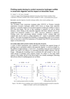Pickling waste dosing to control excessive hydrogen sulfide in anaerobic digester and its impact on biosolids reuse
