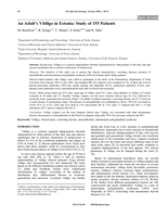 An Adult`s Vitiligo in Estonia: Study of 155 Patients