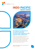 The regional comprehensive economic partnership : An Indo-Pacific approach to the regional trade architecture?