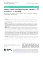 Healthcare choices following mild traumatic brain injury in Australia