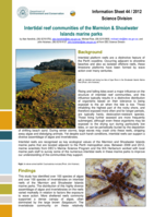 Intertidal reef communities of the Marmion & Shoalwater Islands marine parks