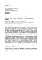 Spatiotemporal changes to low flow and catchment storage following a step change rainfall decline in Southwest Western Australia