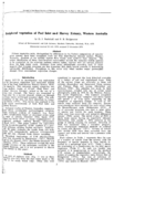 Peripheral vegetation of Peel Inlet and Harvey Estuary, Western Australia