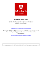 The sulfuric acid bake and leach route for processing of rare earth ores and concentrates: A review