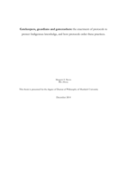 Gatekeepers, guardians and gatecrashers: The enactment of protocols to protect Indigenous knowledge, and how protocols order these practices