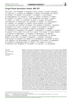 Fungal Planet description sheets: 469-557