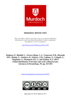 Global distribution of alveolar and cystic echinococcosis