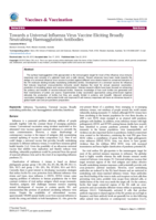 Towards a universal influenza virus vaccine eliciting broadly neutralising haemagglutinin antibodies