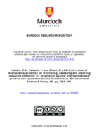 A review of Australian approaches for monitoring, assessing and reporting estuarine condition: III. Evaluation against international best practice and recommendations for the future