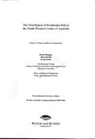 Distribution of freshwater fish in the south-western corner of Australia