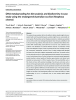 DNA metabarcoding for diet analysis and biodiversity: A case study using the endangered Australian sea lion (Neophoca cinerea)