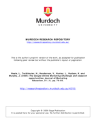 The Google Online Marketing Challenge and research opportunities