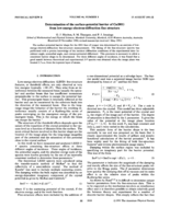 Determination of the surface-potential barrier of Cu(001) from low-energy-electron-diffraction fine structure
