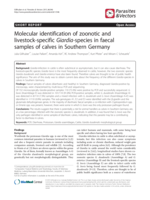 Molecular identification of zoonotic and livestock-specific Giardia-species in faecal samples of calves in Southern Germany