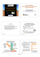 Enabling sustainability assessment in Western Australia
