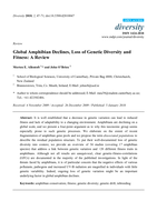 Global amphibian declines, loss of genetic diversity and fitness: a review