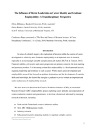 The influence of heroic leadership on career identity: A transdisciplinary perspective