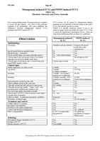 Management induced PCV2 and PMWS induced PCV2