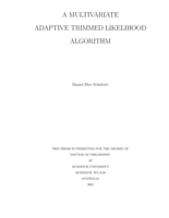 A multivariate adaptive trimmed likelihood algorithm