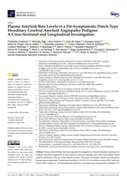 Plasma amyloid-beta levels in a pre-symptomatic Dutch-type hereditary cerebral amyloid angiopathy pedigree: A cross-sectional and longitudinal investigation