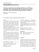 Enhanced nodulation and symbiotic effectiveness of Medicago truncatula when co-inoculated with Pseudomonas fluorescens WSM3457 and Ensifer (Sinorhizobium) medicae WSM419