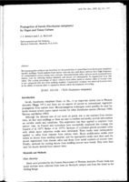 Propagation of jarrah (Eucalyptus marginata) by organ and tissue culture