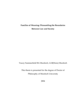Families of meaning: Dismantling the boundaries between law and society