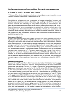 On-farm performance of non-puddled Boro and Aman season rice