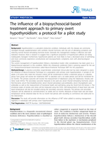The influence of a biopsychosocial-based treatment approach to primary overt hypothyroidism: A protocol for a pilot study