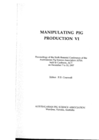 The effects of extrusion and enzyme addition in wheat based diets on fermentation in the large intestine and expression of swine dysentery