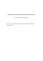 Dialogising life: Etty Hillesum, carnival and the holocaust