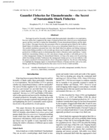 Gauntlet fisheries for elasmobranchs – the secret of sustainable shark fisheries