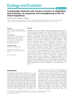 Transposable elements and viruses as factors in adaptation and evolution: an expansion and strengthening of the TE-Thrust hypothesis