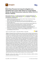 Real-time Processor-in-Loop investigation of a modified non-linear state observer using sliding modes for speed sensorless induction motor drive in electric vehicles